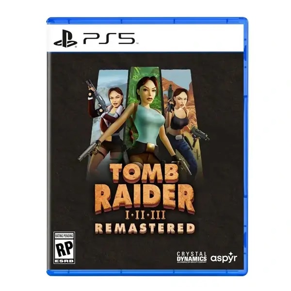 CD – Tomb Raider I, II, III Remastered Starring Lara Croft – Jeu PS5 — photo 1