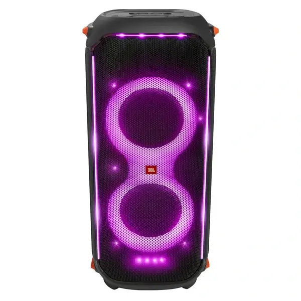 Enceinte Bluetooth JBL PartyBox 710 – 800W – Effets lumineux – Prises micro et guitare – USB – AUX – IPX4 – Poignée trolley + roulettes — photo 2