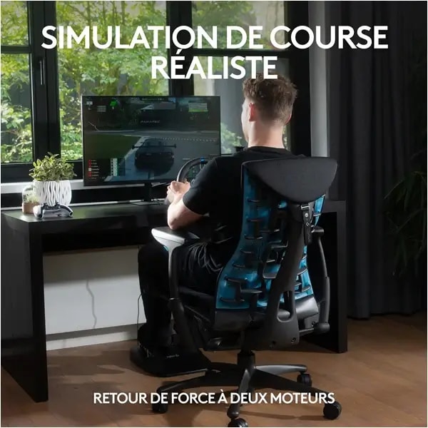 Volant de Course Logitech – G29 Driving Force – Pour PS5 – PS4 – PS3 et PC — photo 3