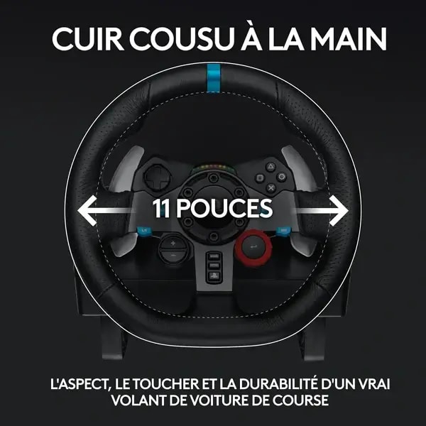 Volant de Course Logitech – G29 Driving Force – Pour PS5 – PS4 – PS3 et PC — photo 5