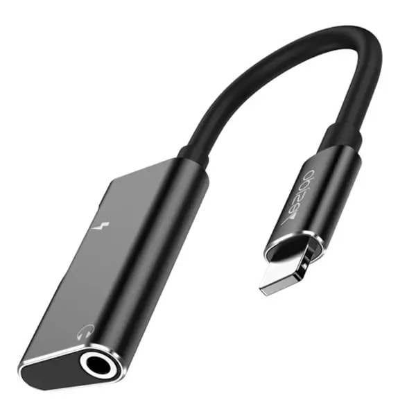 Adaptateur de charge et audio Yesido – Lightning vers Lightning et port Jack – YAU11