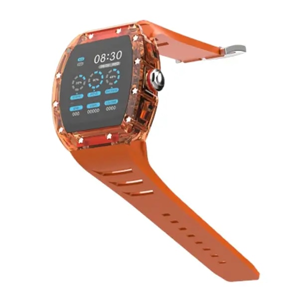 Montre Connectée – SW01 – Goaltage – iOS & Android – IP67 – Orange — photo 2