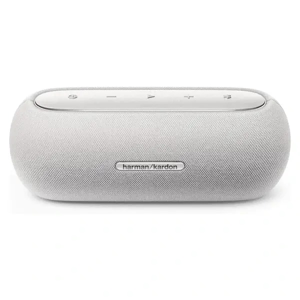 Harman Kardon Luna – Enceinte portable Bluetooth – autonomie 12H – IP67 – son et basses puissantes – Blanc — photo 1