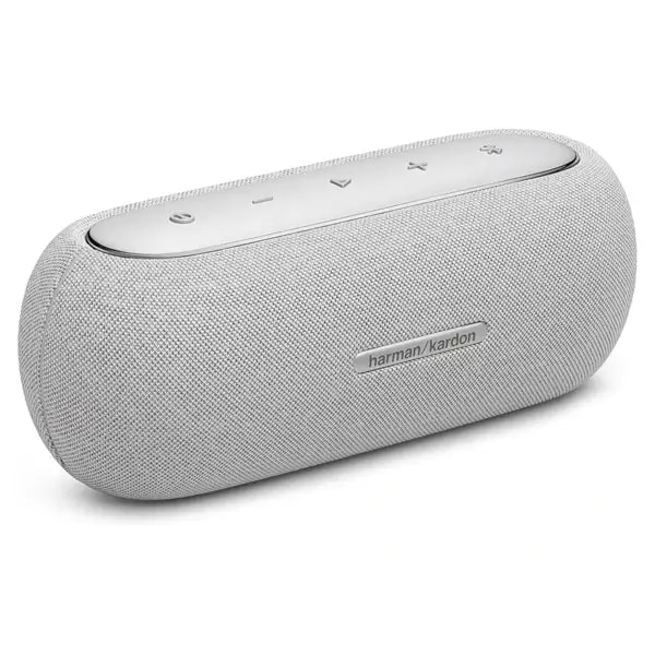 Harman Kardon Luna – Enceinte portable Bluetooth – autonomie 12H – IP67 – son et basses puissantes – Blanc — photo 2