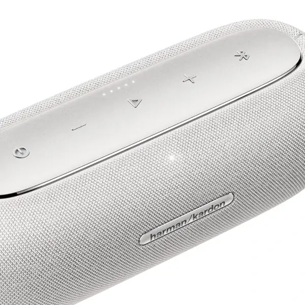 Harman Kardon Luna – Enceinte portable Bluetooth – autonomie 12H – IP67 – son et basses puissantes – Blanc — photo 3