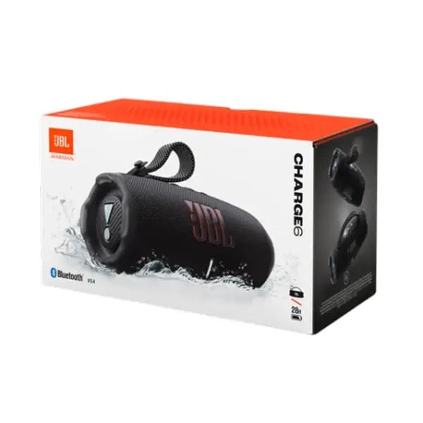 Enceinte portable Bluetooth JBL Charge 6 – Autonomie 28h – 45W – BT 5.4 – IP68 – Powerbank – Noir — photo 4