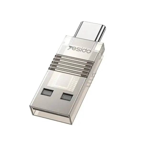 Lecteur de carte TF – USB2.0 and Types 2en1 – YESIDO GS21