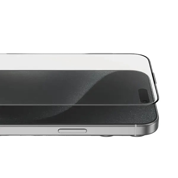 Antichoc – Verre incurvée 3D pour IPhone 16 – 6,1″ – Anti-traces de doigts – Green Lion – GNL3DCR16CL — photo 2
