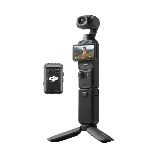 DJI Osmo Pocket 3 Creator Combo Action Caméra – Caméra portable pour smartphone – nacelle mécanique à 3 axes – 4K 60 ips – écran OLED 2″ 556 x 314 pixels – 166 minutes d’autonomie — photo 2