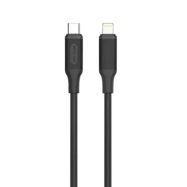 Câble USB-C vers Lightning en PVC Green Lion – Charge Rapide – Câble 3m – GNPVCCTL3MBK – Noir — photo 1
