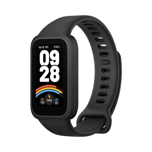 Bracelet connecté Xiaomi Smart Band 9 Active – 14Jrs d’autonomie – Écran 1.62″ AMOLED – BT 5.2 – Android/IOS – Bracelet en silicone – Noir – BHR9444GL — photo 1
