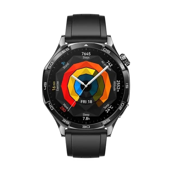 Montre Connectée HUAWEI Watch GT5 – 46mm – GPS intégré – Compatible avec iOS & Android – Noir — photo 2