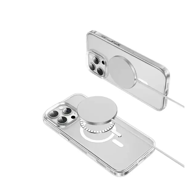 Coque pour iPhone 16 Pro Green Lion – MagSafe intégré – Anti rayures – Transparente – GNSEMAG16PCL — photo 2