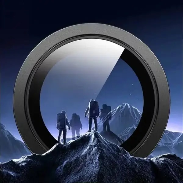Protection d’appareil photo pour iPhone 15 Pro en HD – Compatible avec les coques – Anti-rayures, anti-reflet, autre vue