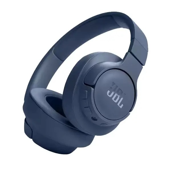 Casque supra-auriculaire sans fil JBL Tune 720BT – Bluetooth 5.3 – Commandes/Micro – Autonomie 76h – Pliable – Bleu — photo 1