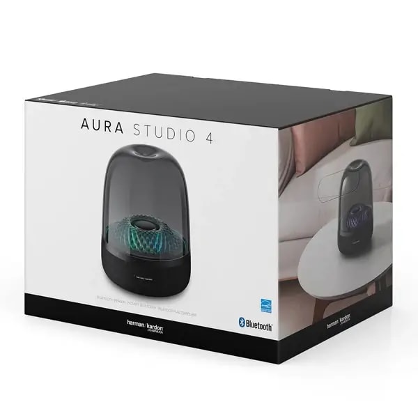 Harman Kardon Aura Studio 4 – Enceinte sans fil avec dôme transparent et jeu de lumière – 130 Watts RMS – Bluetooth 4.2 — photo 3