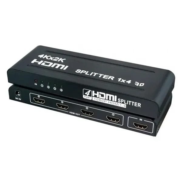 Répartiteur HDMI ONTEN – 4K UHD – 1 entrée HDMI et 4 Sorties HDMI – OTN-CS144S — photo 1