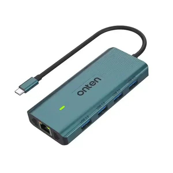 Station d’accueil multifonctions – 10en1 – ONTEN – USB-C – Type-C – OTN-UC962 — photo 1