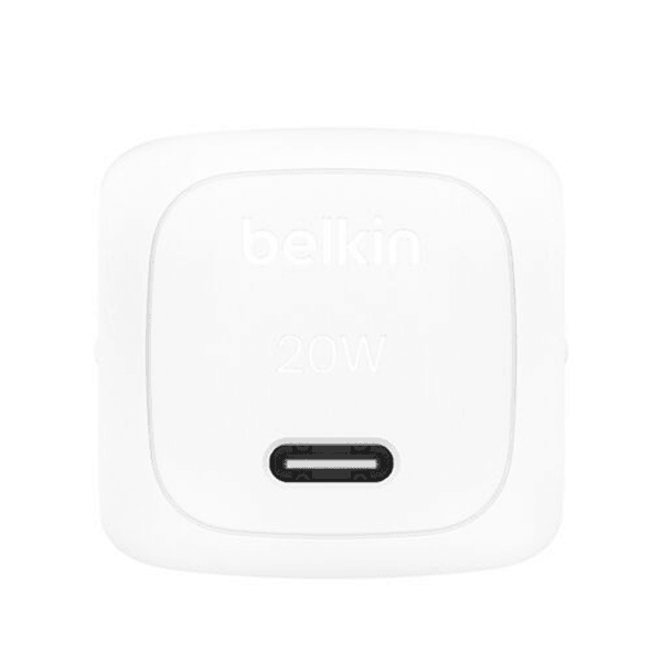 Boitier de charge Belkin – Type-C – 20W – Charge rapide pour série iPhone, Samsung – WCA009KQ – BLANC — photo 1