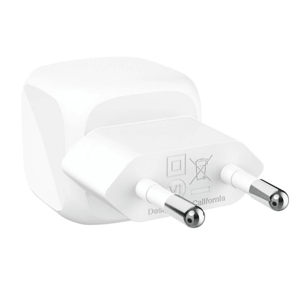 Boitier de charge Belkin – Type-C – 20W – Charge rapide pour série iPhone, Samsung – WCA009KQ – BLANC — photo 3