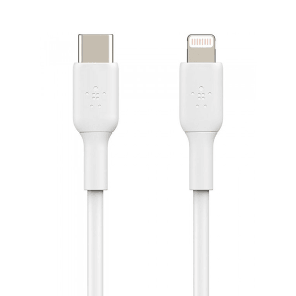 Câble de charge Belkin – 1m – 30W – Type-C vers Lightning- CAA003BT1MWH — photo 1