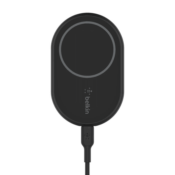 Support de charge rapide de voiture avec MagSafe intégré – 10W – Câble type-C inclus – Pivotable – WIC004BT – Noir — photo 2