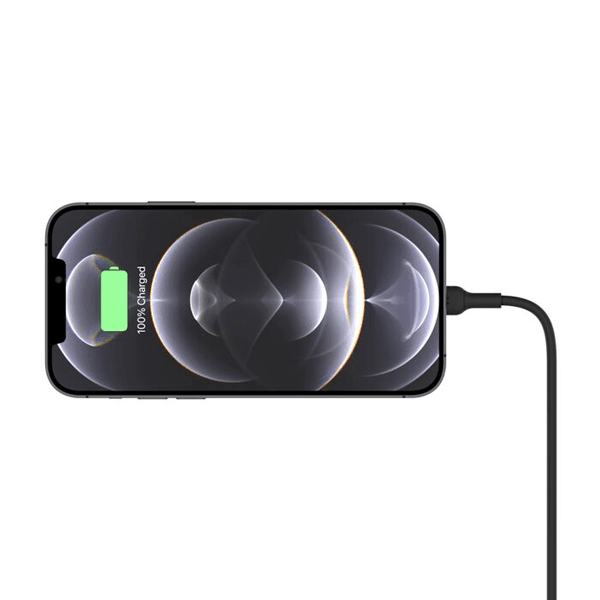 Support de charge rapide de voiture avec MagSafe intégré – 10W – Câble type-C inclus – Pivotable – WIC004BT – Noir — photo 3