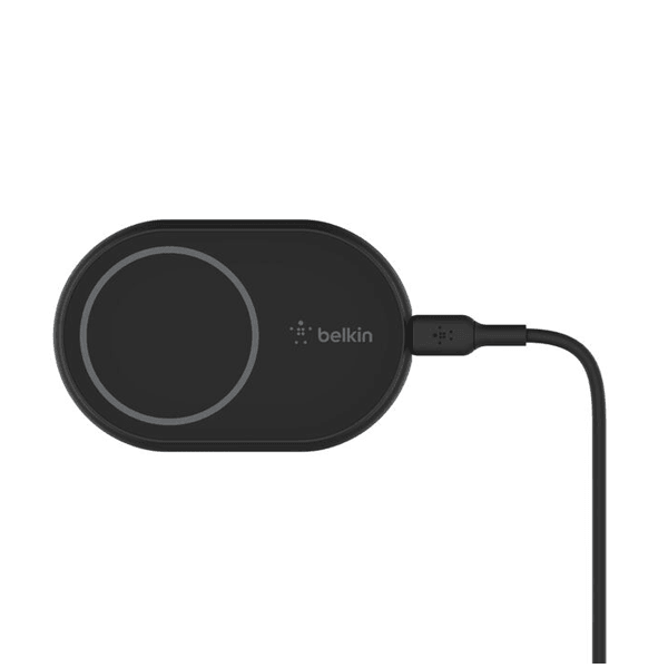 Support de charge rapide de voiture avec MagSafe intégré – 10W – Câble type-C inclus – Pivotable – WIC004BT – Noir — photo 4