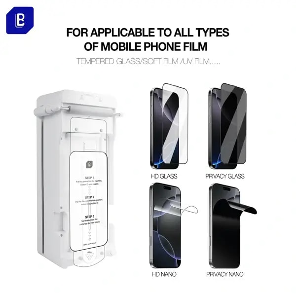 Placeur d’antichoc 2.5D et 3D Automatique – Pour Smartphone – T10 — photo 7