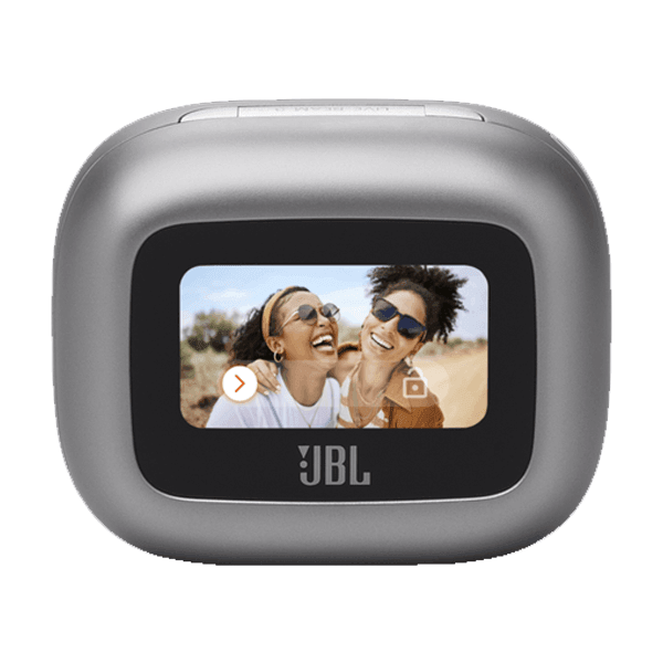 Écouteur JBL Live Beam 3 – 48h d’autonomie – Audio spatial – IP55 – Réduction de bruit adaptative – Gris — photo 2