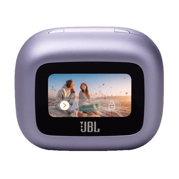 Ecouteur sans fil JBL Live Buds 3 – Audio spatial – 40h d’autonomie – Réduction de bruit adaptative avec commandes personnalisées – Violet — photo 2