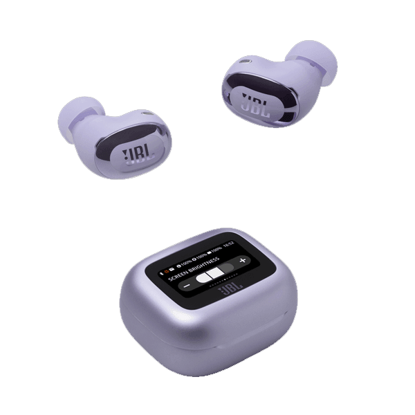 Ecouteur sans fil JBL Live Buds 3 – Audio spatial – 40h d’autonomie – Réduction de bruit adaptative avec commandes personnalisées – Violet — photo 3