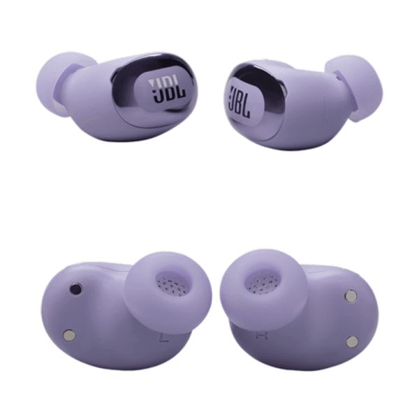 Ecouteur sans fil JBL Live Buds 3 – Audio spatial – 40h d’autonomie – Réduction de bruit adaptative avec commandes personnalisées – Violet — photo 5