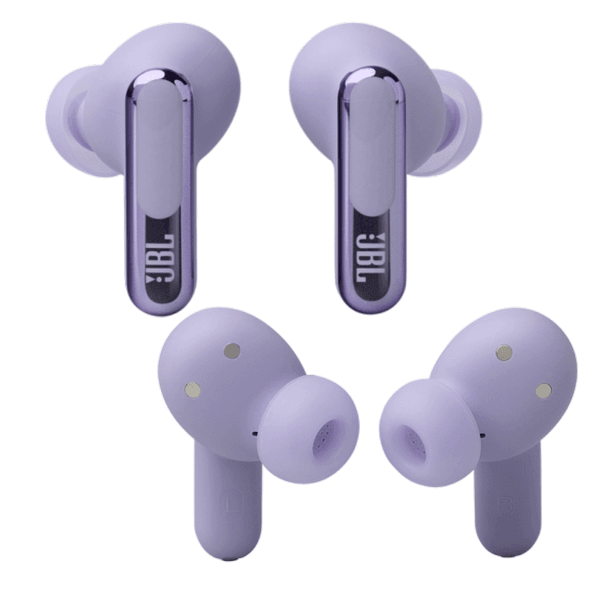 Écouteur JBL Live Beam 3 – 48h d’autonomie – Audio spatial – IP55 – Réduction de bruit adaptative – Violet — photo 2