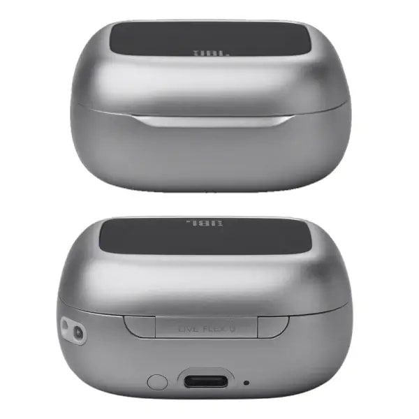 Écouteur JBL Live Flex 3 – 50h d’autonomie – Audio spatial – IP54 – BT 5.3 – Réduction de bruit adaptive – Gris — photo 4