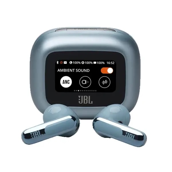 Écouteur JBL Live Flex 3 – 50h d’autonomie – Audio spatial – IP54 – BT 5.3 – Réduction de bruit adaptive – Bleu — photo 1