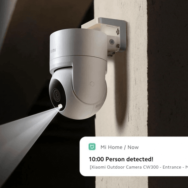 Caméra de surveillance extérieure Xiaomi CW300 – Résolution 2.5K – 4MP – Indice de protection IP66 – filaire + Wi-Fi – Interphone bidirectionnel – BHR8095GB — photo 4