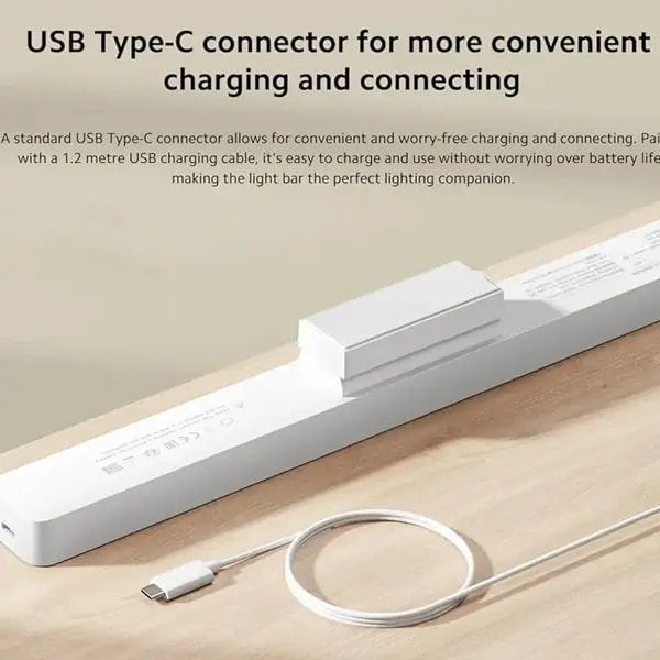 Barre de lumière magnétique Xiaomi – 5W – Fixation magnétique – Magnetic Reading Light Bar – BHR8956GL — photo 2