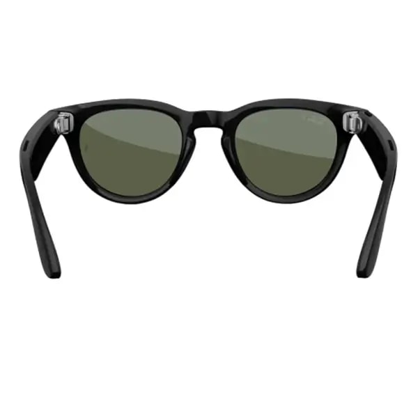 Lunette de soleil connectée avec caméra intégrée Ray-Ban Meta Headliner Shiny black – Polarisé – 32Go – 12MP – BT 5.2 – 36h d’autonomie — photo 3
