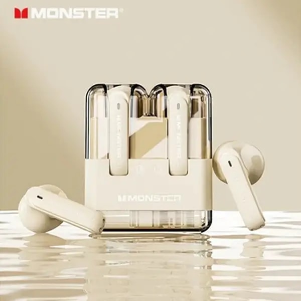 Écouteur sans fil Original Monster Airmars XKT12 TWS – Ivoire — photo 1