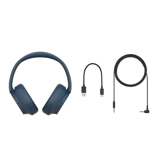 Casque supra-auriculaire sans fil Sony – BT – Réduction de Bruit – 35H d’autonomie – Micro intégré – Bleu – WH-CH720N — photo 5