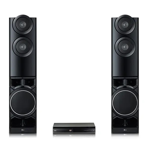 Home cinéma avec télécommande LG – 1250W – 2.1 CH – Double caissons de basses intégré – Application de télécommande pour Smartphone – Bluetooth – LHD687BG — photo 1