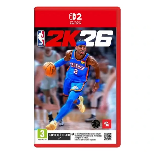 CD – NBA 2K26 – Jeu Nintendo switch 2 — photo 1