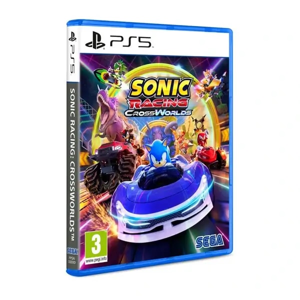 CD – Sonic Racing Cross Worlds – Jeu PS5 — photo 1