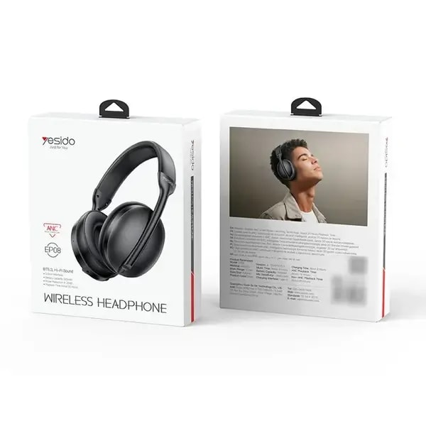 Casque sans fil YESIDO – 20h d’autonomie – Bluetooth 5.3 – Casque gaming – Réduction de bruit – EP08 — photo 3