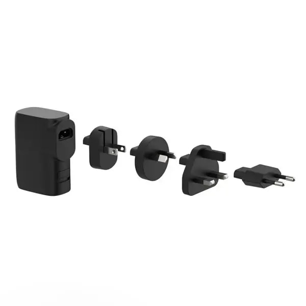Chargeur à multiples têtes avec PowerBank intégré Belkin – charge par secteur 25W – PowerBank 5K de 20W – 1, autre vue