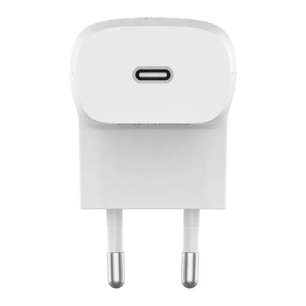 Chargeur rapide Belkin – 20W – Type-C vers Type-C – WCA006vf1MWH-B6 — photo 2
