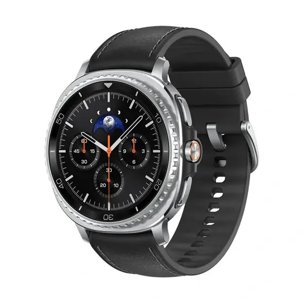 Montre connectée Samsung Galaxy 8 classic – 46mm – 30h d’autonomie – Super AMOLED – 1,34″ – IP68 – BT – Wifi – GPS – 2/64Go – Santé alimentée par l’IA – Noir – SM-L500NZKAMEA — photo 2