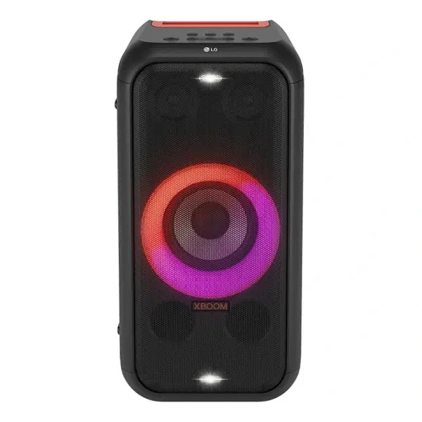 Enceinte bluetooth puissante XBOOM LG – 200W – 12h d’autonomie – IPX4 – BT multi bluetooth – USB – 3 haut-parleurs à 2 voies – Fonction Karaoké – XL5T — photo 1