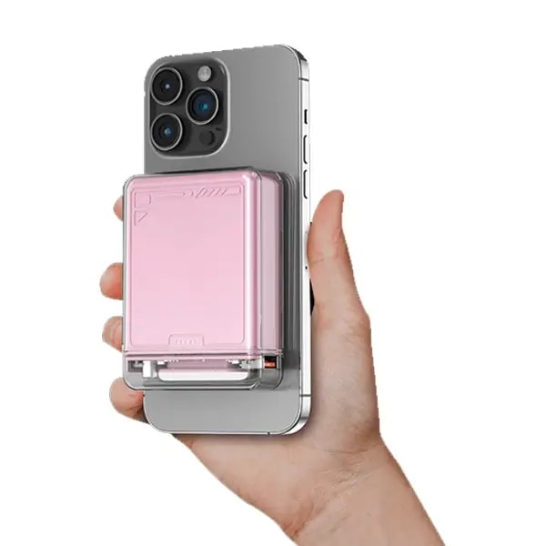 PowerBank multifonctions Keephone Nova Power – 10000mAh – PD 20W – MagSafe 15W – 1 Port Type-C – 1 port USB – Rose – KPNOVPOWPB24PK — photo 3